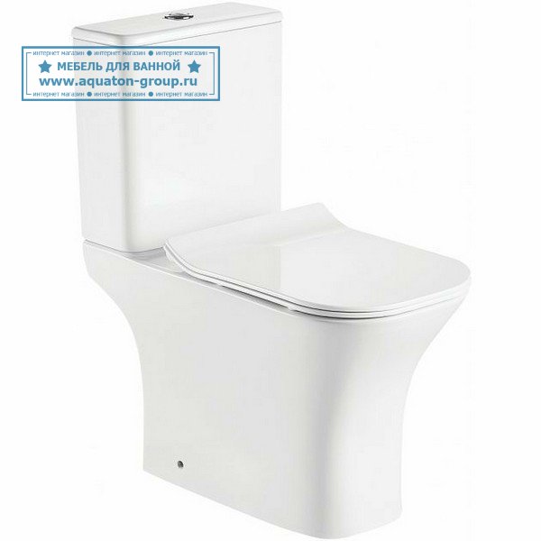 Унитаз-компакт Koller Pool Trend TR-0650-RC-C_TR-0650-RC-T с сиденьем микролифт Унитаз-компакт Koller Pool Trend TR-0650-RC-C_TR-0650-RC-T с сиденьем микролифт