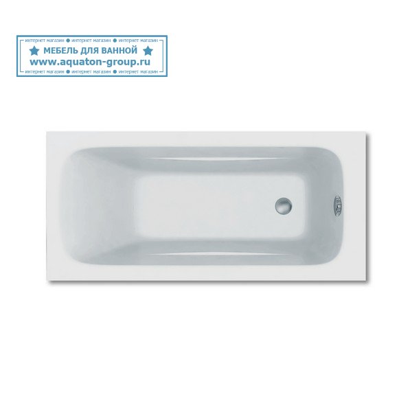 Ванна акриловая Koller Pool Edge 160х70 Прямоугольная, белая Ванна акриловая Koller Pool Edge 160х70 Прямоугольная, белая