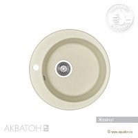 Мойка кухонная АКВАТОН Иверия, жемчуг Мойка кухонная АКВАТОН Иверия, жемчуг