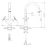Смеситель для раковины Lemark Duetto LM5706C Смеситель для раковины Lemark Duetto LM5706C