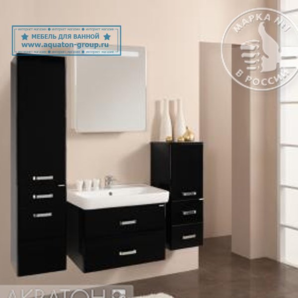 Акватон - модель АМЕРИНА 80 чёрная Акватон - модель АМЕРИНА 80 чёрная